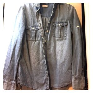 Chambray button up